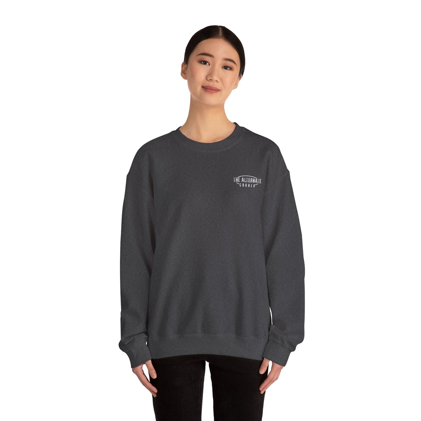 American Customers Only, Logo In The Back, Unisex Heavy Blend™ Crewneck Sweatshirt