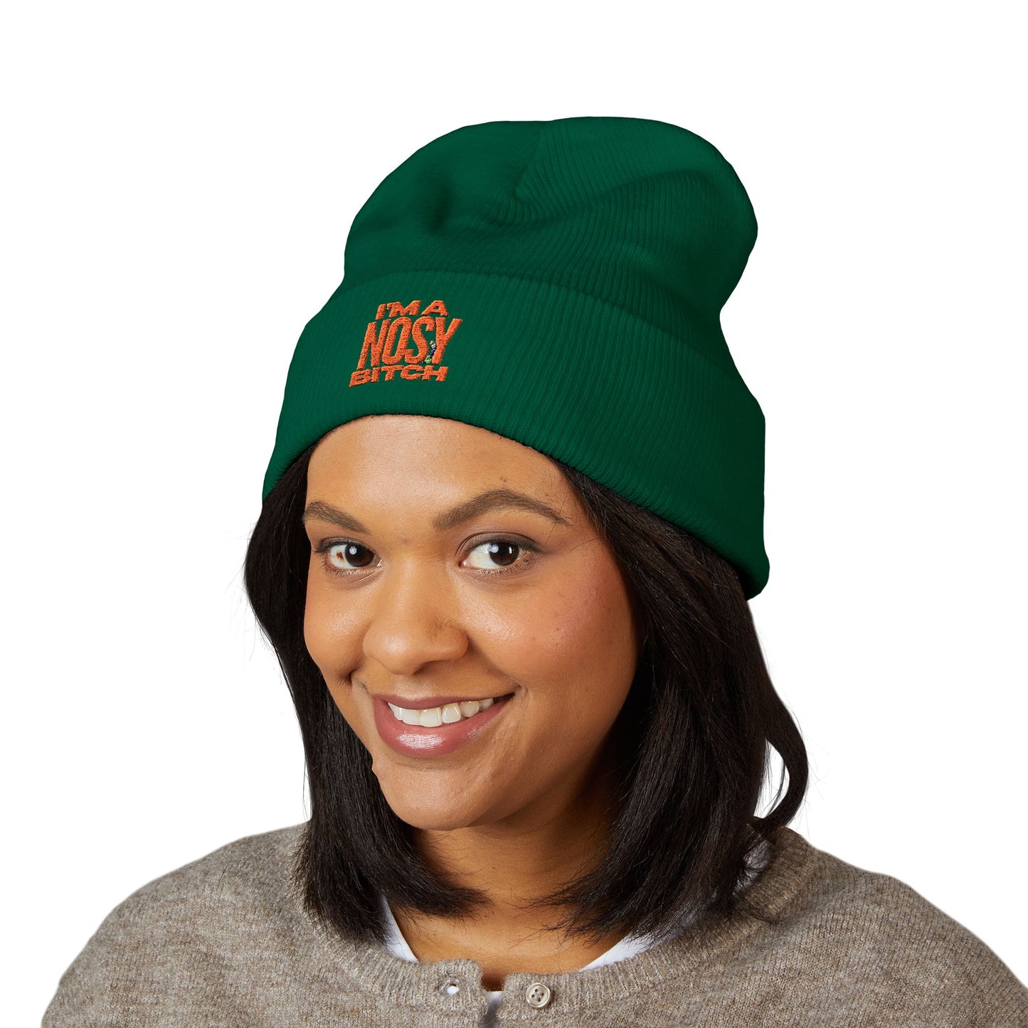 Classic Cuffed Beanie (Embroidery)
