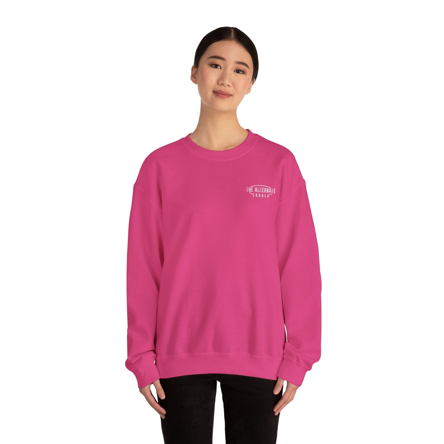 American Customers Only, Logo In The Back, Unisex Heavy Blend™ Crewneck Sweatshirt