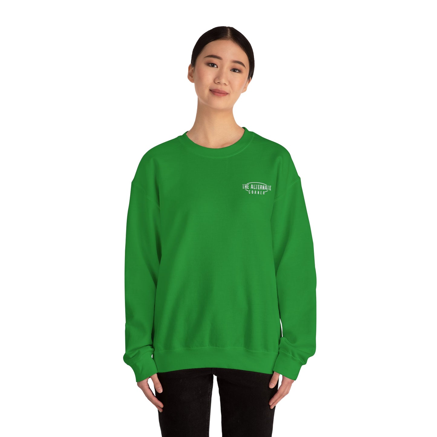 American Customers Only, Logo In The Back, Unisex Heavy Blend™ Crewneck Sweatshirt