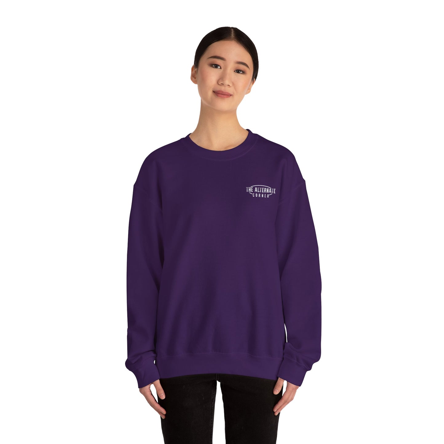 American Customers Only, Logo In The Back, Unisex Heavy Blend™ Crewneck Sweatshirt