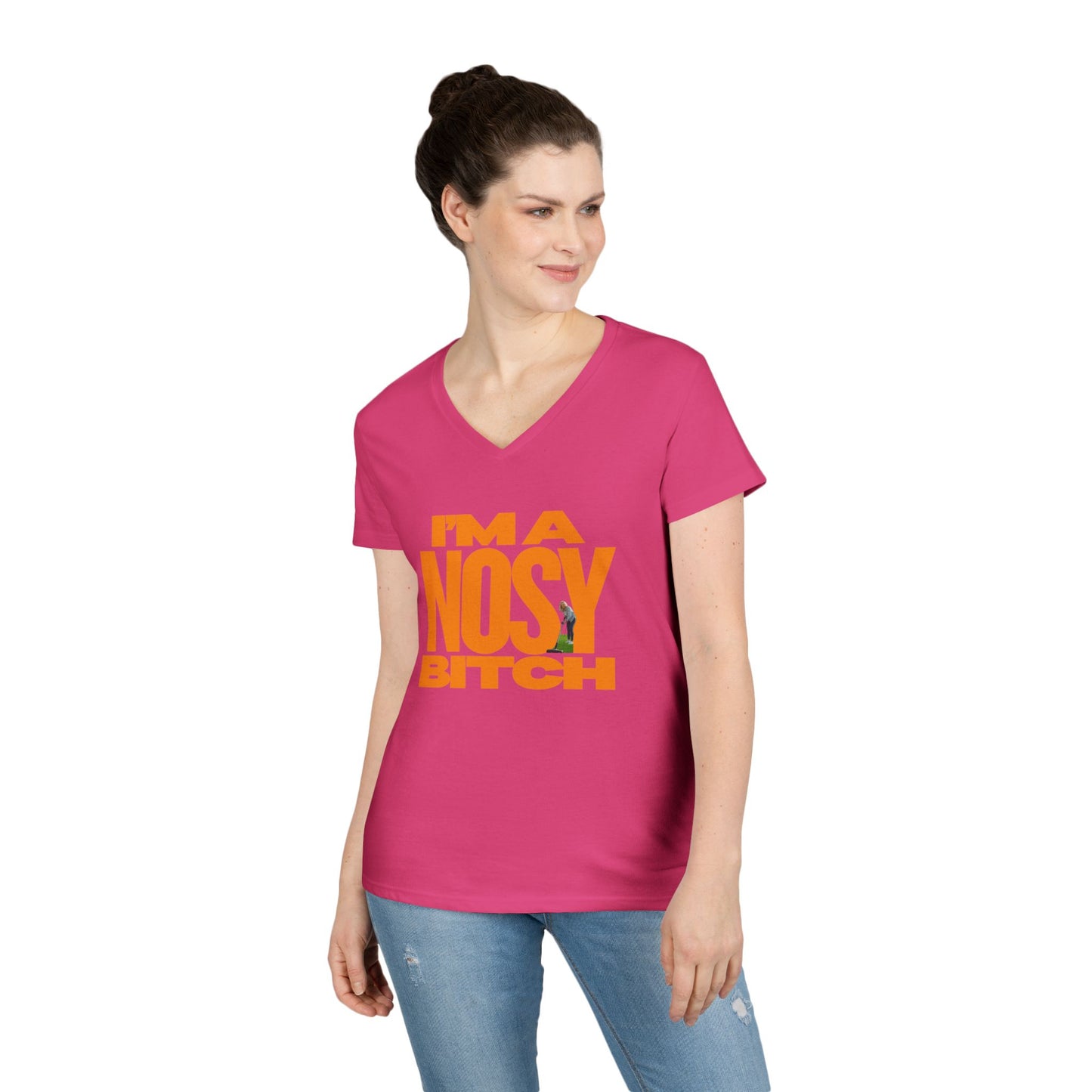 American Customers Only, Ladies' V-Neck T-Shirt
